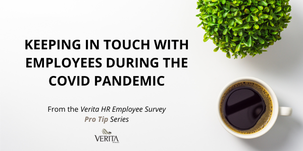 Image for Keeping in touch with employees during the Covid pandemic